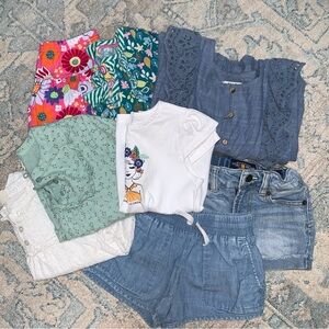 Girl’s 8 Piece Bundle Size 4T - 5T